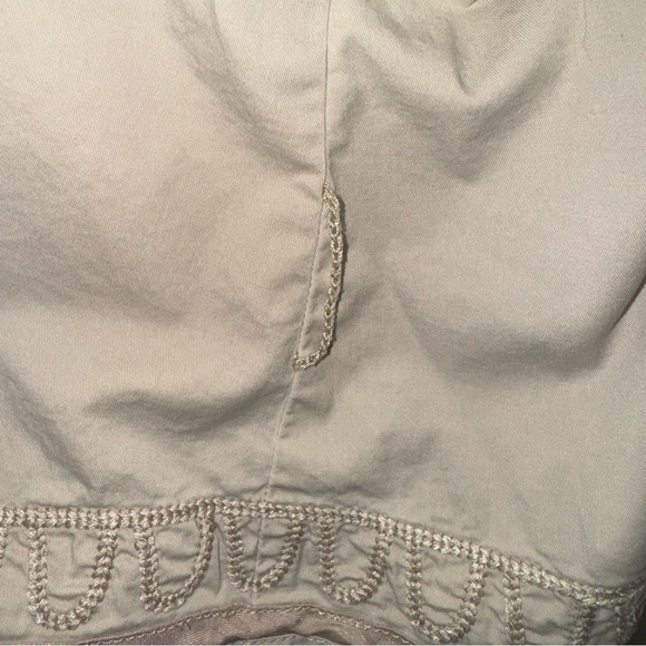 Venecia women’s plus 22/24 tan embellished jacket. Fall jacket work jacket comfy - Picture 8 of 16